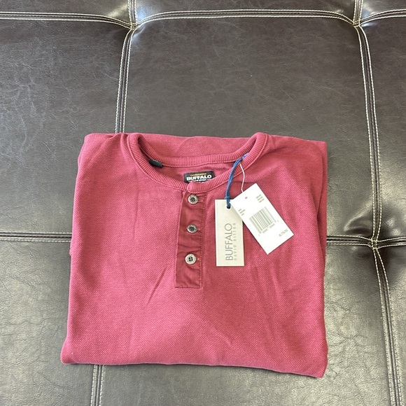 Buffalo Men's Kuto Henley Sweater - Picture 3 of 8